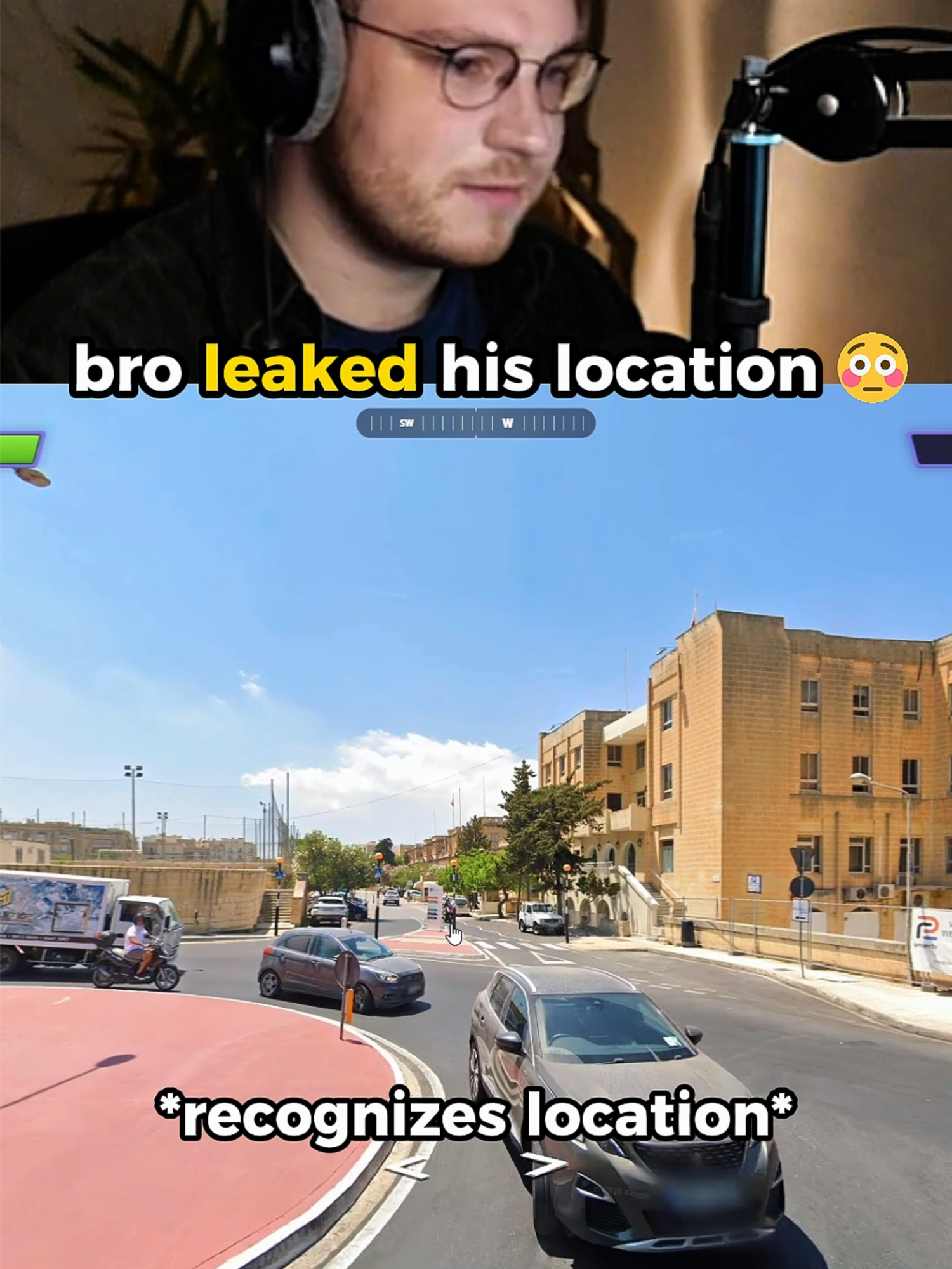 Anomaly leaked his location LIVE 💀