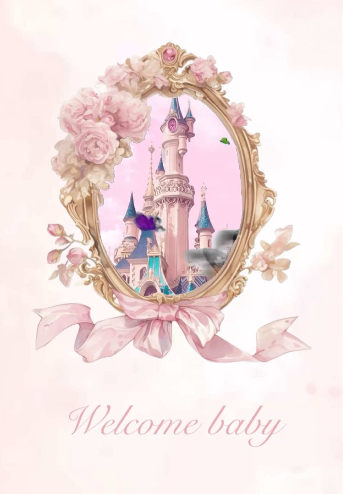 دعوة إستقبال مولودة 🥹🩷 للحجز والإستفسار على رسائل الصفحة ✨ . . #ليبيا🇱🇾 #دعوات_الكترونيه #libya🇱🇾 #دعوة_الكترونية 