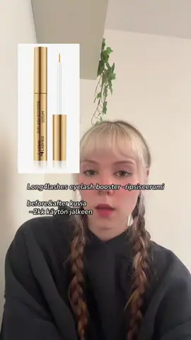 Long4lashes-ripsiseerumiarvostelu tai joku sen kaltainen #long4lashes #notino #ripsiseerumi #eyelashserum #prostaglandin #makeup #arvostelu #beforeafter 