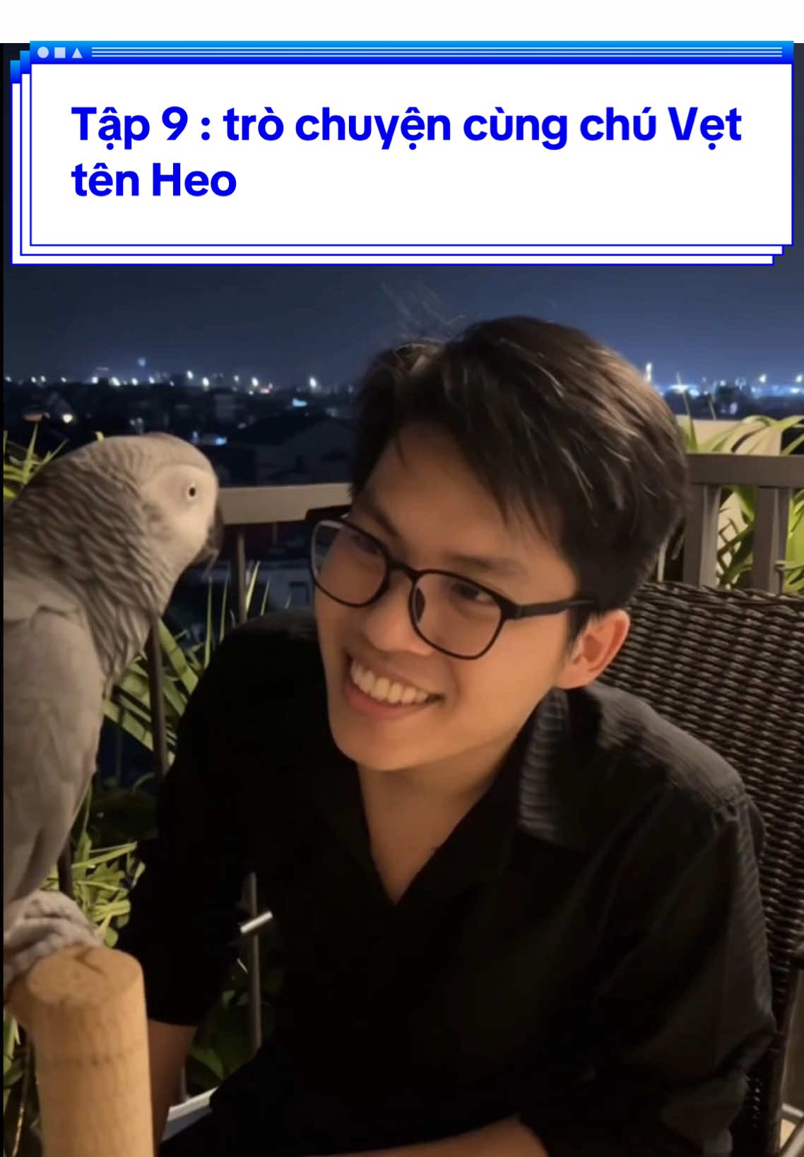 Tập 9 : trò chuyện cùng chú Vẹt tên Heo . Lí do mình đặt tên cho Vẹt là Heo #xh #pet #vet #vettenheo #vetheo 