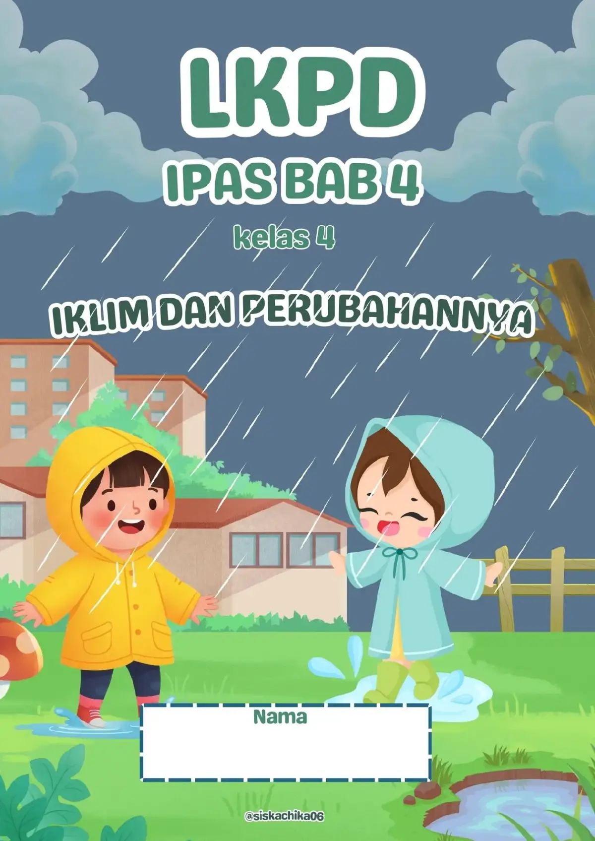 LKPD IPAS Bab 4 kelas 4 Materi Iklim dan Perubahannya  #lkpd #kelas4 #fyp #cikgutiktok 