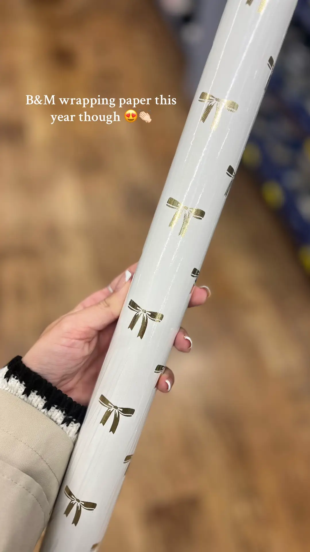 #christmas #bandm #wrapping #christmaspaper #bargain 