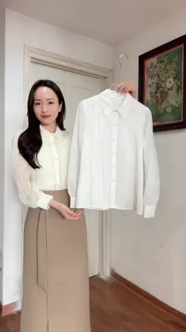 Phối đồ với mẫu sơ mi tơ ép cao cấp mới✨#lalafashion #thoitrangnu#thoitrangcongso #OOTD #phoidoxinh #xuhuongtiktok 
