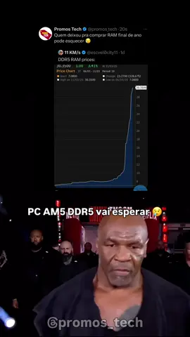 Quem deixou pra comprar memória RAM no final do ano eu tenho uma má notícia 😥 #pcgamer #pcgaming #setupgaming #setupinspiration #fypシ゚viral        