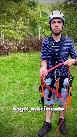 oito duplo com duas alças, já fez assim? #nr35trabalhoemaltura #ResgateTécnico #TreinamentoElite #resgatevertical 