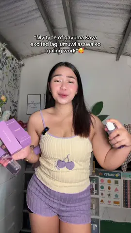 Ginayuma ng amoy meting bodymist perfume na to! #graceandglow #graceandglowvanillavelvetbodymist #bodymist #bodyspray #perfumeforwomen 