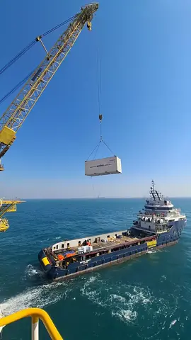 #Aramco Offshore #Lifting Operation