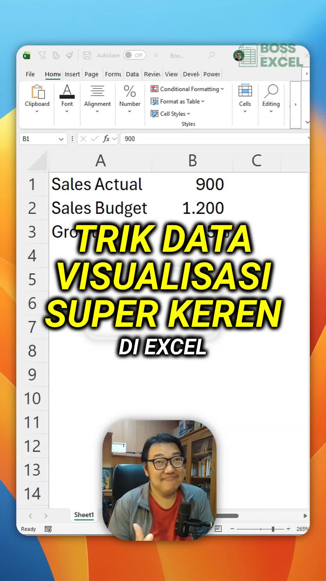Bikin KPI card jadi hidup dengan trik Excel ini! Dari formula sederhana, simbol naik-turun, sampe conditional formatting yang bikin angka kamu langsung berubah warna—semua jadi pop dan dinamis. Siap bikin data kamu makin berbicara? Coba teknik ini dan rasakan 