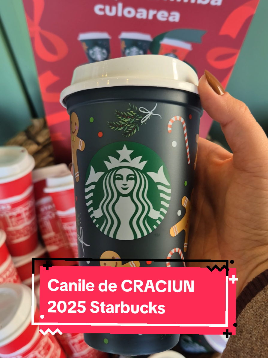 Suntem in 4 Noiembrie, dar CANILE/PAHARELE DE CRACIUN DE LA STARBUCKS au aparaut 🎄🎄🎄🎉🎁 It's time!!! RUUUUNNNN!!!!  #starbucks #christmas #fyp #fyy #run 