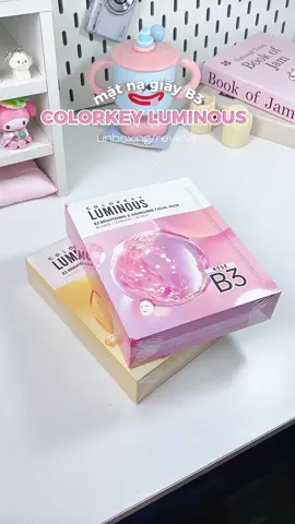 u mê bản mới của mặt nạ giấy nhà Colorkey quá rùi nè mấy mom ơi 💯 #colorkeyluminous #matnab3 #masksangda #skincare #viral 