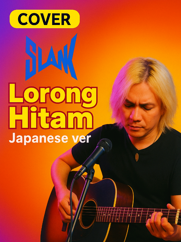 SLANK - LORONG HITAM Versi Masafumi Kawamoto Jepang #slank #bimbimslank #kakaslank #masafumikawamoto  #cover @slankband 