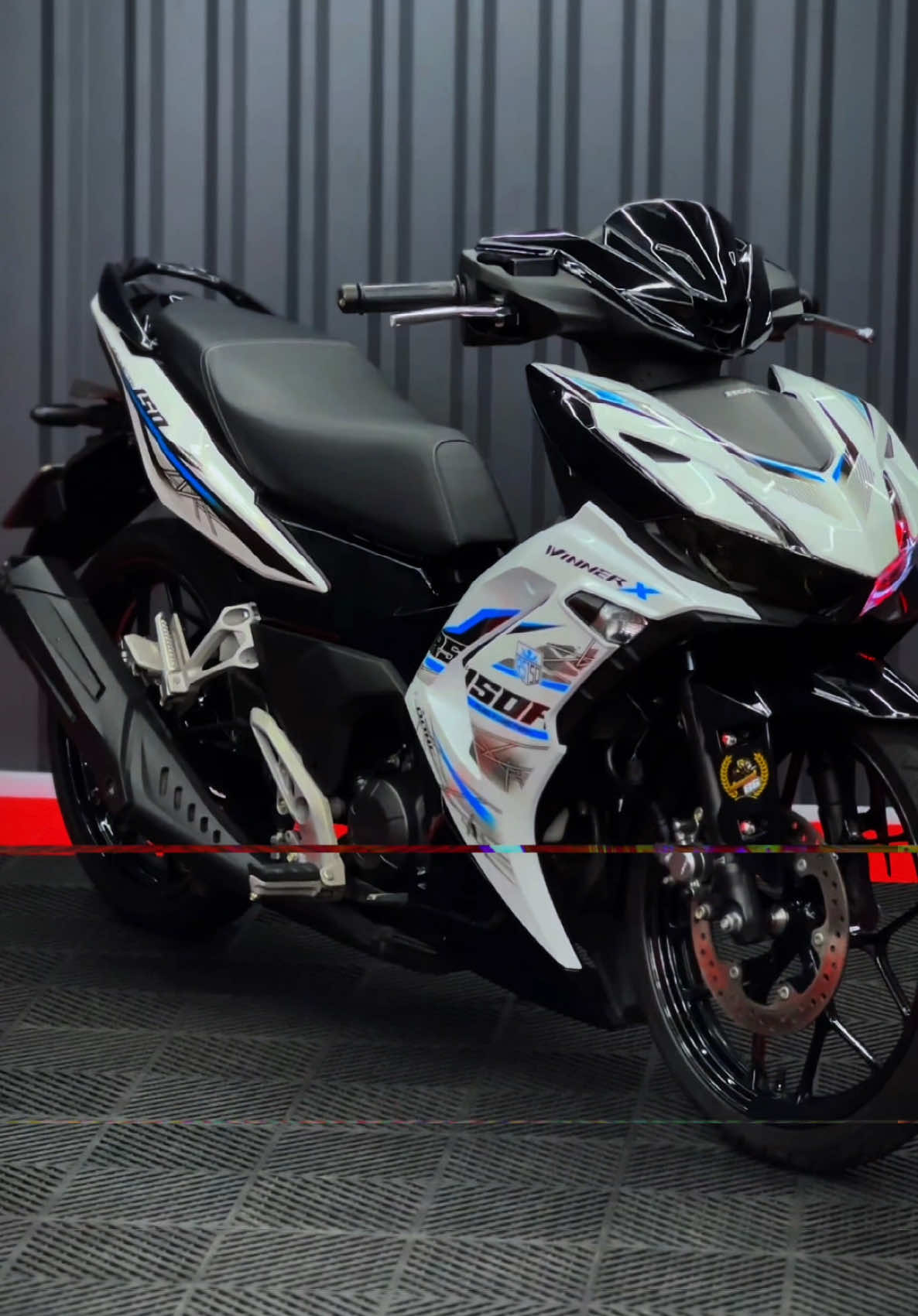 mẫu tem rs150 xanh đen cho winner v3 trắng sẽ trở lại meta🍀🔥... #bangocdecal #temxe #winnerx #winnerv3 #xuhuongtiktok 