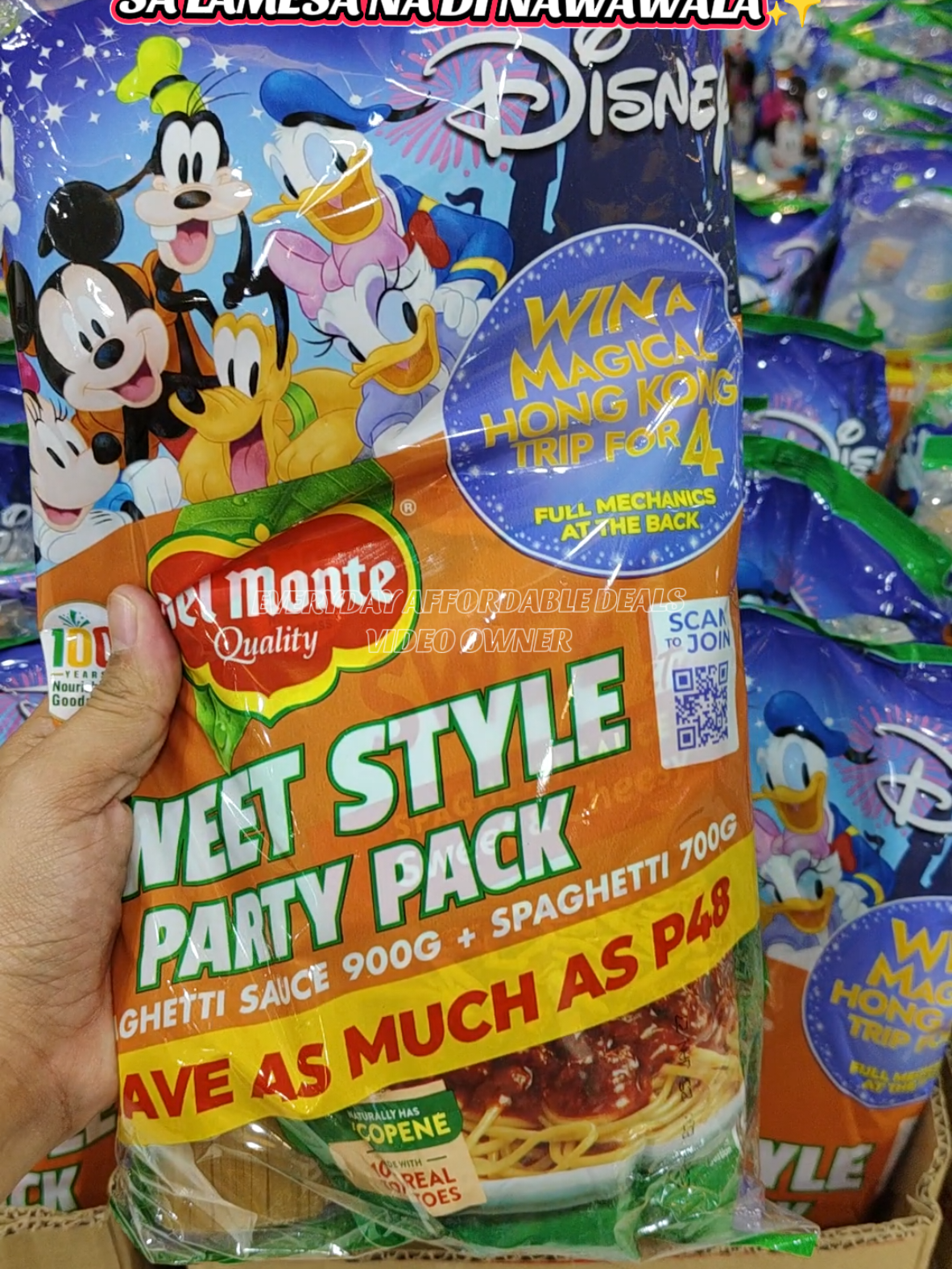 Sulit spaghetti bundle mga mare ko✨ #Spaghetti #delmontespaghetti #sweetstylespaghetti #panghanda 