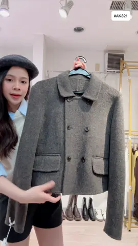 Mùa của những em áo dạ ép 🥰🍂  MSP:  AK321🇯🇵 #torendoclothing #osaka  #quầnáoquảngchâu #quần_áo_nữ_sẵn_tại_nhật 