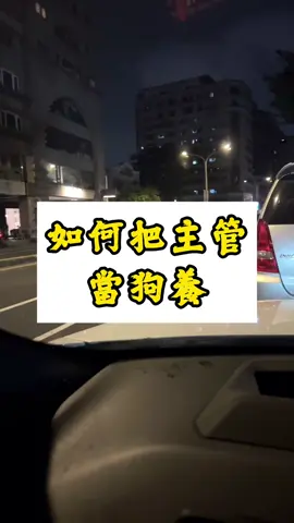 如何把主管當狗養！ #職場 #人生感悟 #人際關係 #情緒管理 #個人成長