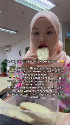 some of the potential triggers that can triggers acid reflux to happen! let's take note on this! #acidreflux #guthealth #healthygut 