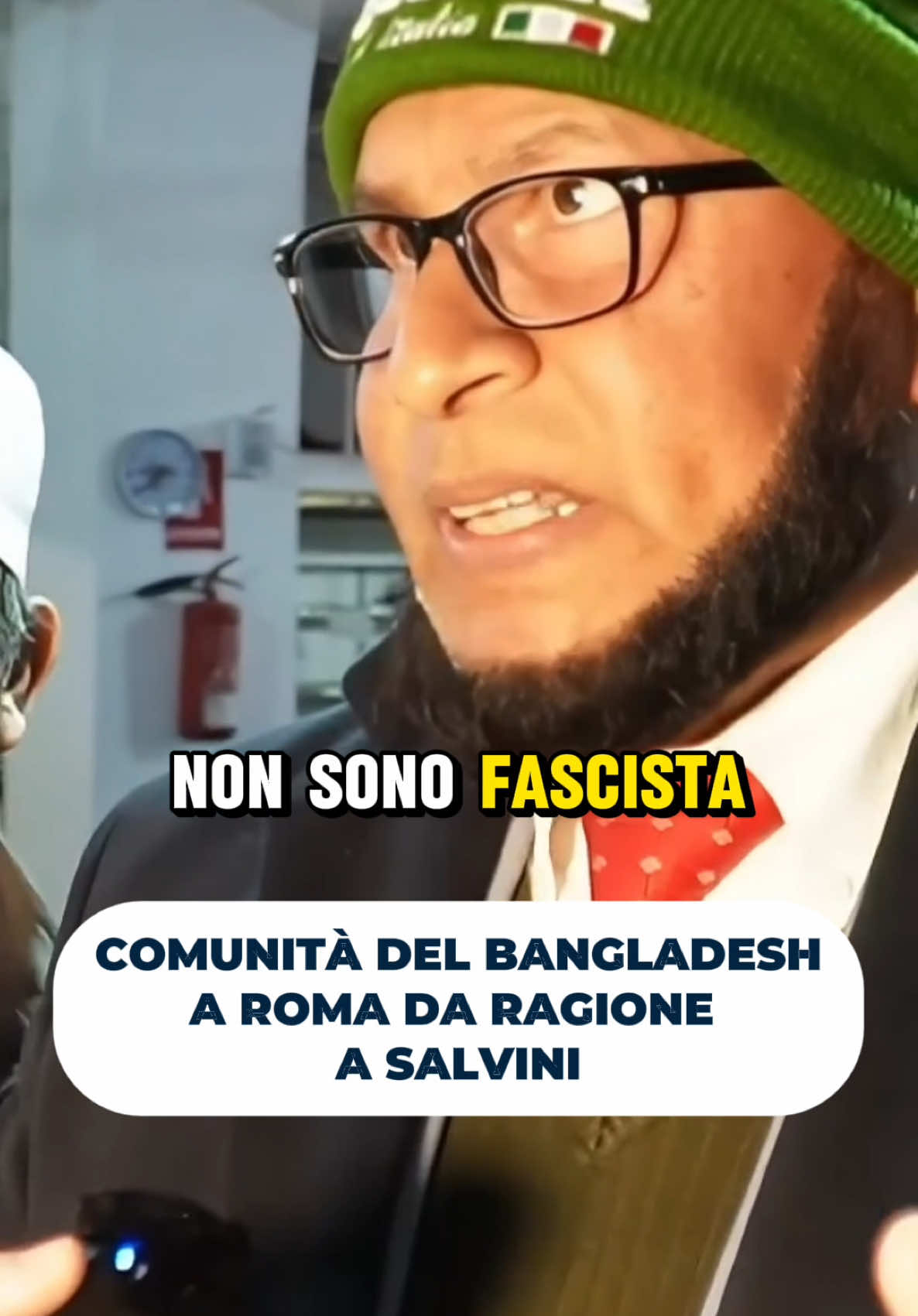 La Comunità Bangladesh a Roma ha  paura e chiede più sicurezza, riconoscendo che ciò che dice la Lega ogni giorno è vero. #neiperte #perte #cronaca #salvini 