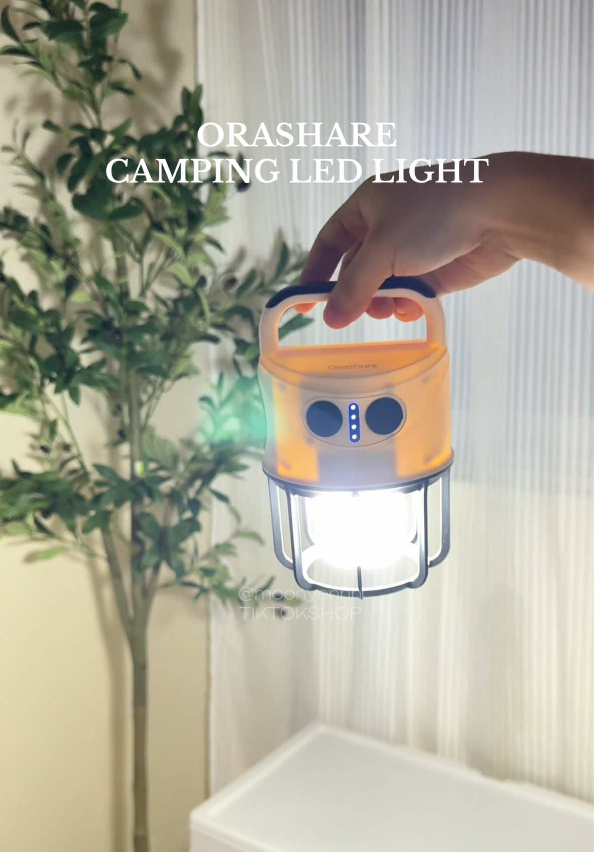 dapat laging ready lalo na pag biglaang brownout kaya must have 'tong Camping Emergecy Led Light from Orashare!! ☺️💯 #campinglight #emergencylight #ledlight #flashlight #orasharecampinglight 
