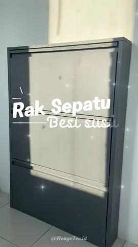 Lemari besi susun membuat tampilan rumah kalian jadi lebih aesthetic untuk penempatan sepatu & sendal. Design sudah super rapat jadi tidak akan mudah debu jika masuk. #lemari #besi #susun #baja #canai 