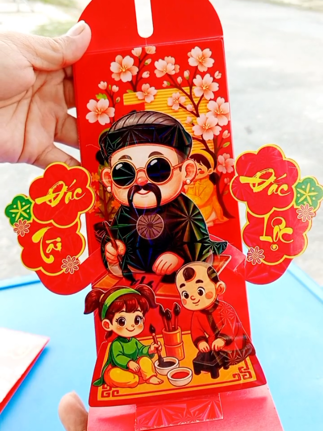 Combo 6 bao lì xì Popup 3D cao cấp Tết Bính Ngọ 2026 #1111 #tiktok1111 #kieukieumientay #Tet #baolixi 