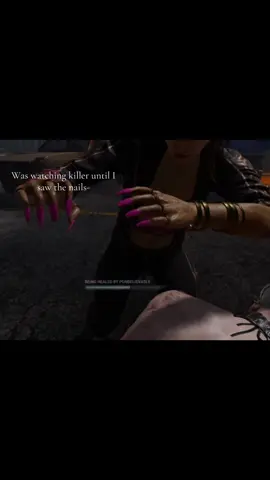 I don’t know how I’ve never seen them before but omg #deadbydaylight #dbdtok #dbd #nails #fyp 