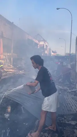 Kebakaran pasar sgc cikarang  #pandubone #damkarindonesia 