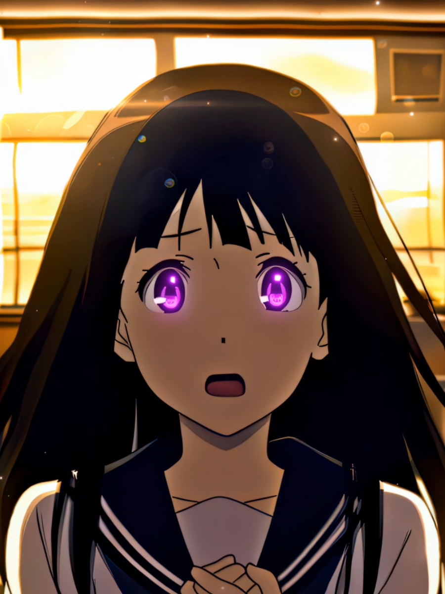 Heat waves ❤️ #anime #hyouka #chitandaeru #hanasq #animetiktok