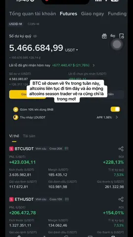 Lệnh từ Lưu đại lão! Quyết sinh cùng BTC! #crypto #cryptocurrency #binance #bitcoin #altcoinseason 