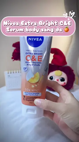 Dưỡng da mỗi tối để chuẩn bị ăn Tết đi các bà oiii💓 #nivea #niveaextrabright #duongda #reviewlamdep #bodylotion