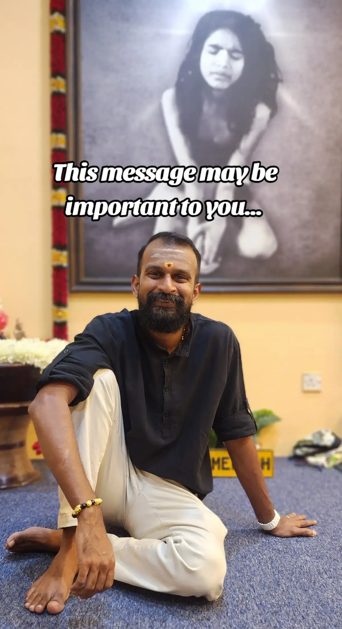 This message may be important to you. You may have reached a point where your struggle has reached the peak. The pain in your heart and mind, it is physically appearing in the form of anxiety and palpitation. You've spoken to some close souls, you feel relieved temporarily. Then it comes back again, more aggressively.  You could be someone who may not have anyone whom you can confide to. You're in such a position where your inner conflict would not be understood by anyone. People are used to seeing you happy and jovial, they never know what you're going through. You yearn to speak to someone, but whom? What will they think of me? This thought will cross your mind.  Shall I do meditation? Perhaps some Yoga? Self-help books? Motivational quotes online? Some lectures in Youtube by inspiring personalities? All done, changes none. Every morning is filled with uncertainty, every day seems to be a long drag and every night feels lonely.  I want you to know that you're not alone. Sometimes we may think we have no one to speak to, but we do. Let go of yourself, speak your heart out. Sometimes the only person we may trust or we may have is God. Then so be it. Do not be worried that He will not respond, He will. When there is a genuine cry, He will. Have faith. He will appear to you in many ways, in many form. Even in the form of this message.   And stop worrying. There is no need to worry. God is Good. He will take care. You're loved, you're doing good, you'll soon be back to normal. You're not experiencing something unusual, you're simply having the human experience. And in it there will be ups and downs. Sometimes you may need to gasp for breath, but it's important to be strong and hold on. Soon it will dawn.  And all will be well, my dear. All will be well. Have faith, and be patient. 🩷🫂 #sakthiyoga #skdquotes #skdsatsang 