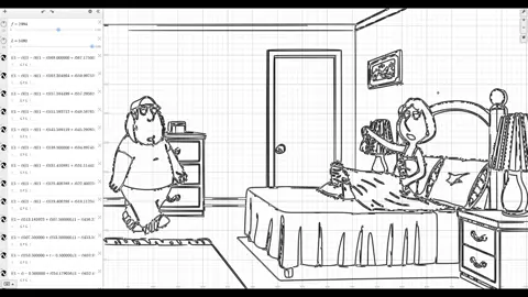 Drawing animations with Desmos. #desmos #math #mathart #functionanimation #desmosanimation 