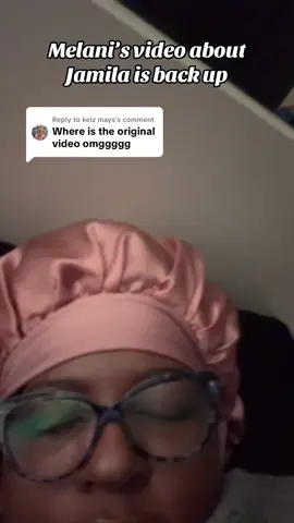 Replying to @kelz mays not her switching her tone in her videos too lmao #melani #jamila 