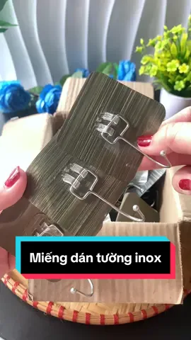 Combo 50 miếng dán tường inox chỉ 45k. Nay trợ phí ship #mocdantuong #mocdantuongchiuluc #giadung #HuongHongHua 