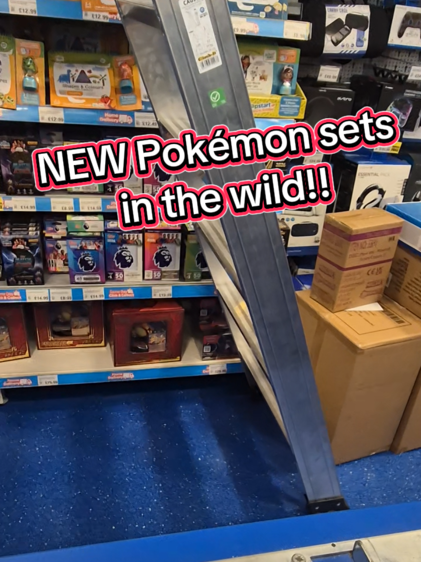New Pokémon cards found in the wild. Get down to your local Smyths. #smythstoys #pokemon #pokemoncommunity #pokemoncards #fyp 