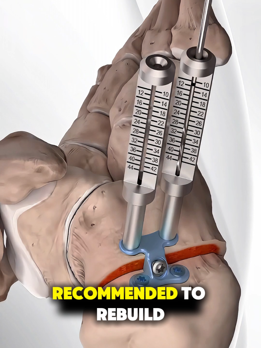 How Flat Foot Surgery Is Performed (3D Animation) #3dmedicalanimation  #medical3danimation  #flatfoot  #orthopedicsurgery  #footsurgery 