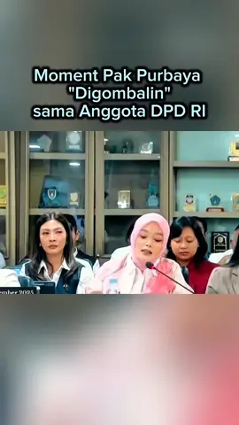 Anjay,Ternyata anggota DPD RI ini pandai ngelawak😂 #Fy #4u #AnggotaDPDRI #Menkeupurbaya #Purbayaeffect
