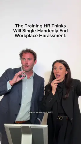 Sexual Harassment 102 w/ @Conajam _ - the perfect blueprint for a training you definitely shouldn't give your employees #corporate #theoffice #corporatetraining #comedy #coworkers 