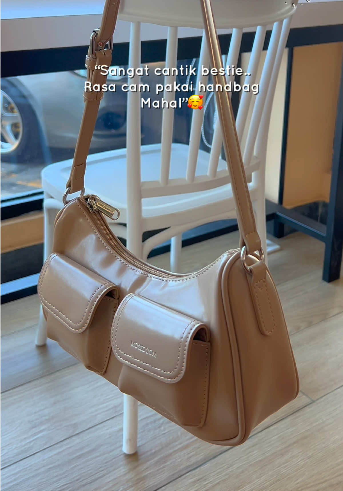 🤎lawa sgt syg..#handbagcantik #shoulderbag #mossdoombag #womenhandbag #begmurah 