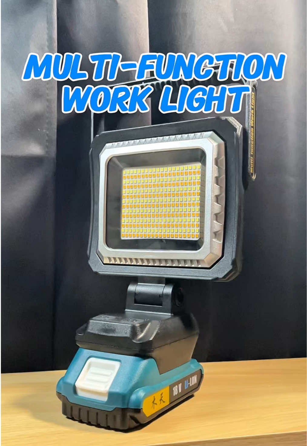 Outdoor Lights LED Supplementary light portable emergency light mobile outdoor lawn light multifunctional maintenance light #worklight #emergencylight #portablelight #outdoorlight #campinglight 