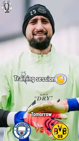 training session 💪  #training #trainingday #trainingcamp #trainingsession #mancity #dortmund #championsleague #etihadstadium #workout #preparation #goodluck #vamos #football #futebol #fyp #foryou #foryoupage #viral #sports #champion #tomorrow_x_together #donnarumma #haaland #cherki #marmoush #rodri #mancityfc #fc #fanpage #footballfans 