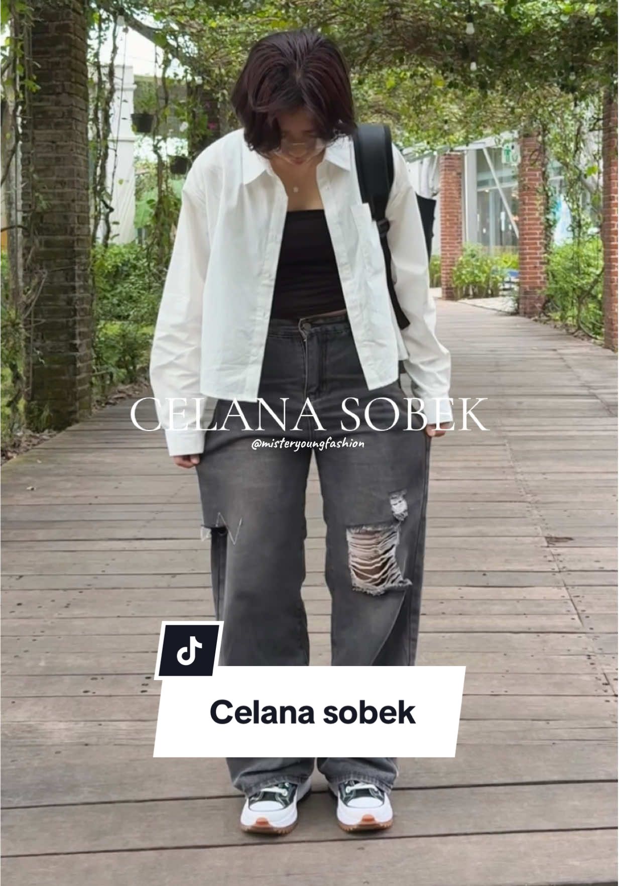 Lulu jeans selalu keren pol kalau ngeluarin produk 😎 #fyp #celanasobek #celanaripped #celanahighwaist #celanapanjangwanita 