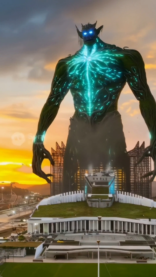 Ada yang kenal ini dimana? Monster Hutan Ngamuk di tengah Ibukota karena alam sudah rusak, di buat dengan AI yaitu Sora 2 dengan Costume GPT Khusus Sora 2. Note : Hanya Hiburan Belaka #iknnusantara #aigenerator #sora2 #belajarai #aigratis #AttackOnTitan #FYP @Editor Jadul @Sohib kucing @Bangbara @belajarai @Ira.Traveler | Collection @rey_shoop 