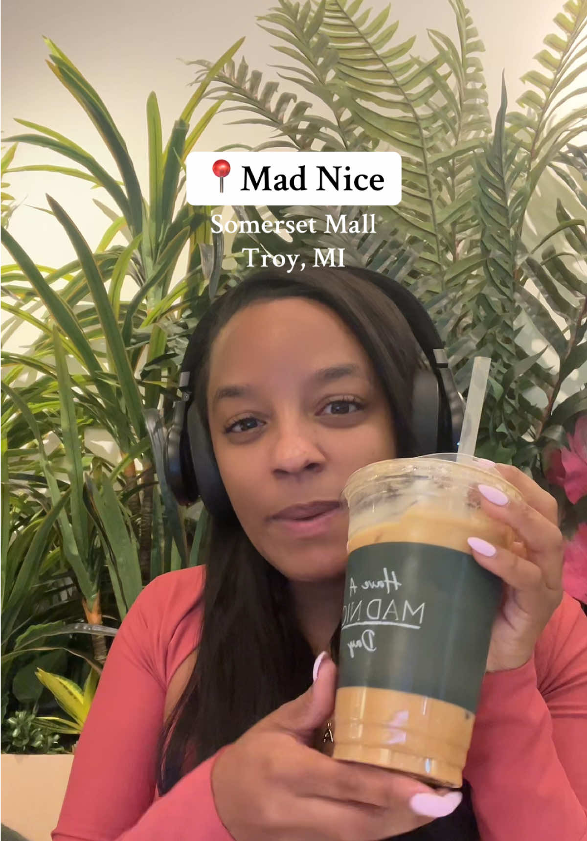 Another coffee spot that I LOVE is open inside Somerset Mall! @Mad Nice Detroit It’s definitely giving the same vibe as the midtown location! The menu seems like it’s a lot bigger though!  I ordered the iced pistachio latte with almond milk and it was SO GOOD! 10/10!  I also ordered a bagel. You can do half and half, which is cool! I tried the Bubbe & GOAT and they were both really good!  I loved the vibe here and will be making my way over there every time I’m at the mall!  #detroitcoffee #coffeeshops #coffeeshop #pistachiolatte #coffeetiktok 