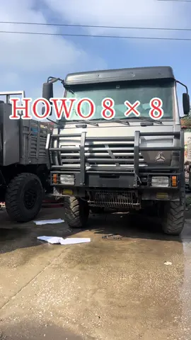 Camion tout-terrain HOWO 8 × 8 à l'exportation en Afrique