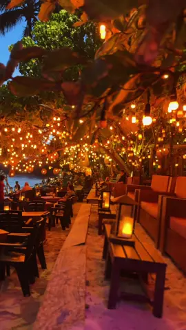 Fresh seafood | waves | Dreamy lanterns                                                                   Nights in Mirissa beach 🌊              #seafood #lanterns #fyp #mirissa #viral 