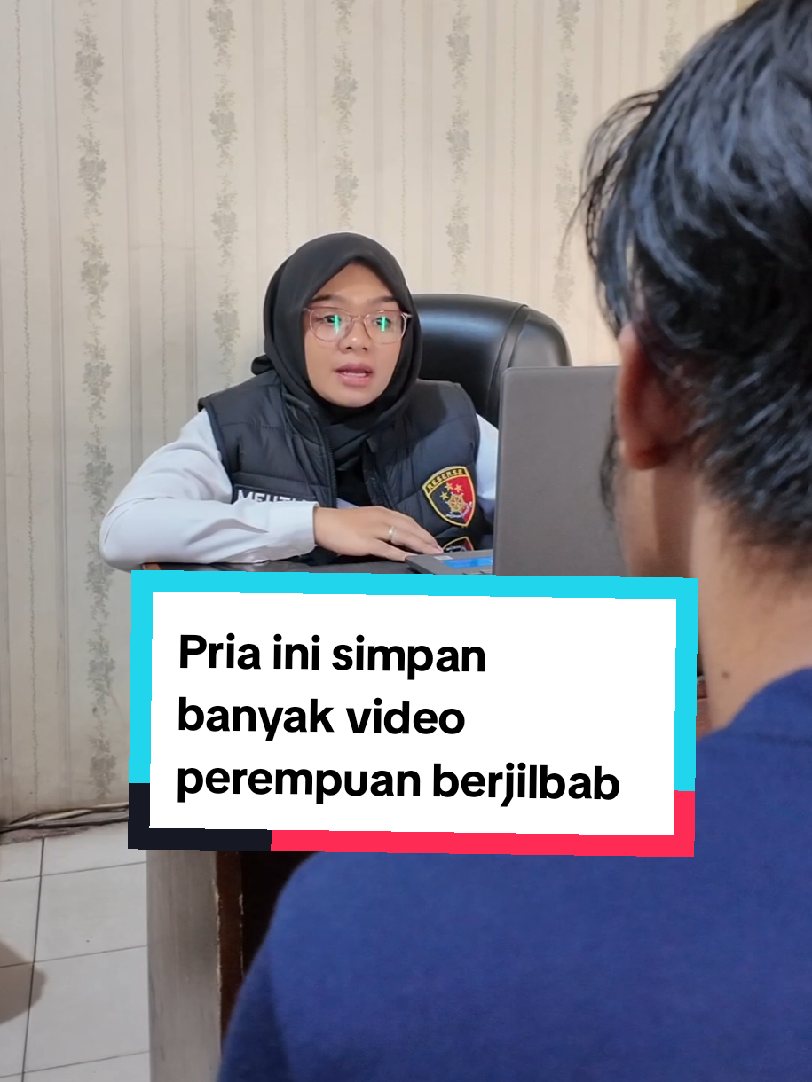 Polwan Brigpol Meutia @ngmeutia saat introgasi yang nekat gaspol perempuan idamannya saat sedang solat #fyp #polisi #lampung #bandarlampung 