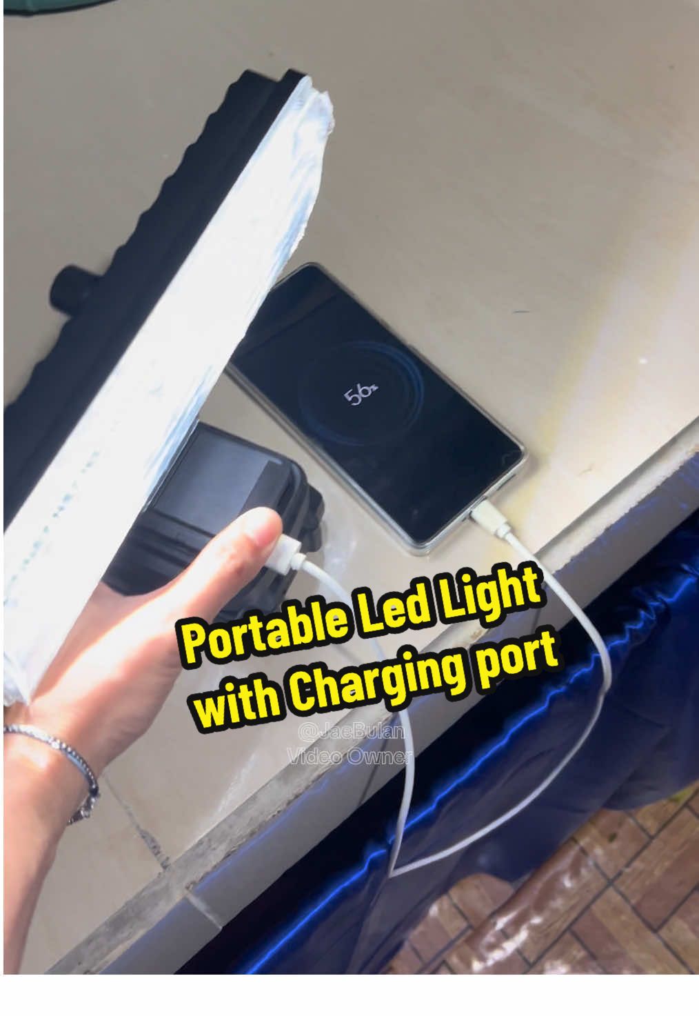 SOARFLY Cordless ledlight may ilaw kana makakapagcharge kapa👌💡 #ledlight #worklight #portableledlight #emergencylight #cordlesslight 