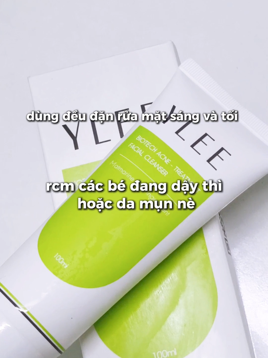 mấy bạn mụn dậy thì hốt lẹ#suaruamatylee #suaruamattrimun #suaruamat #skincareroutine #viral 
