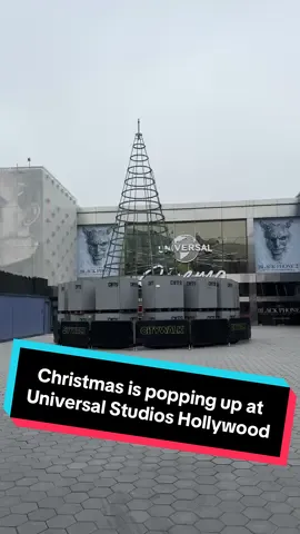 11/3/2025 - Christmas is popping up at Universal Citywalk already! 🎄 #Christmas #ChristmasTime #UniversalStudiosHollywood #UniversalCityWalk #UnivedsalStudios 