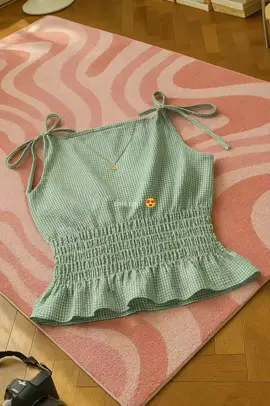 light green top! 💚#classytop #fypシ゚  #cutefit #fypp #coquette 